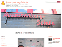 Tablet Screenshot of hauptschule-elsdorf.de